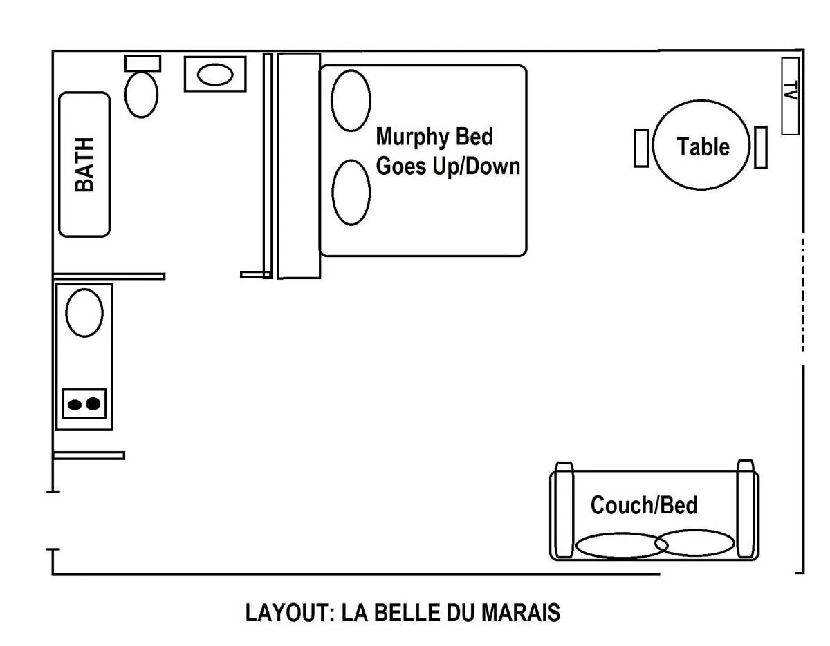 La Belle Du Marais Apartman Párizs